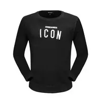 pull dsquared contrefacon jacket embroidery icon black